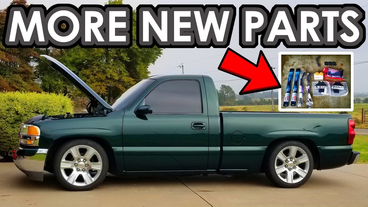 Slammed Sierra Gets More New Parts