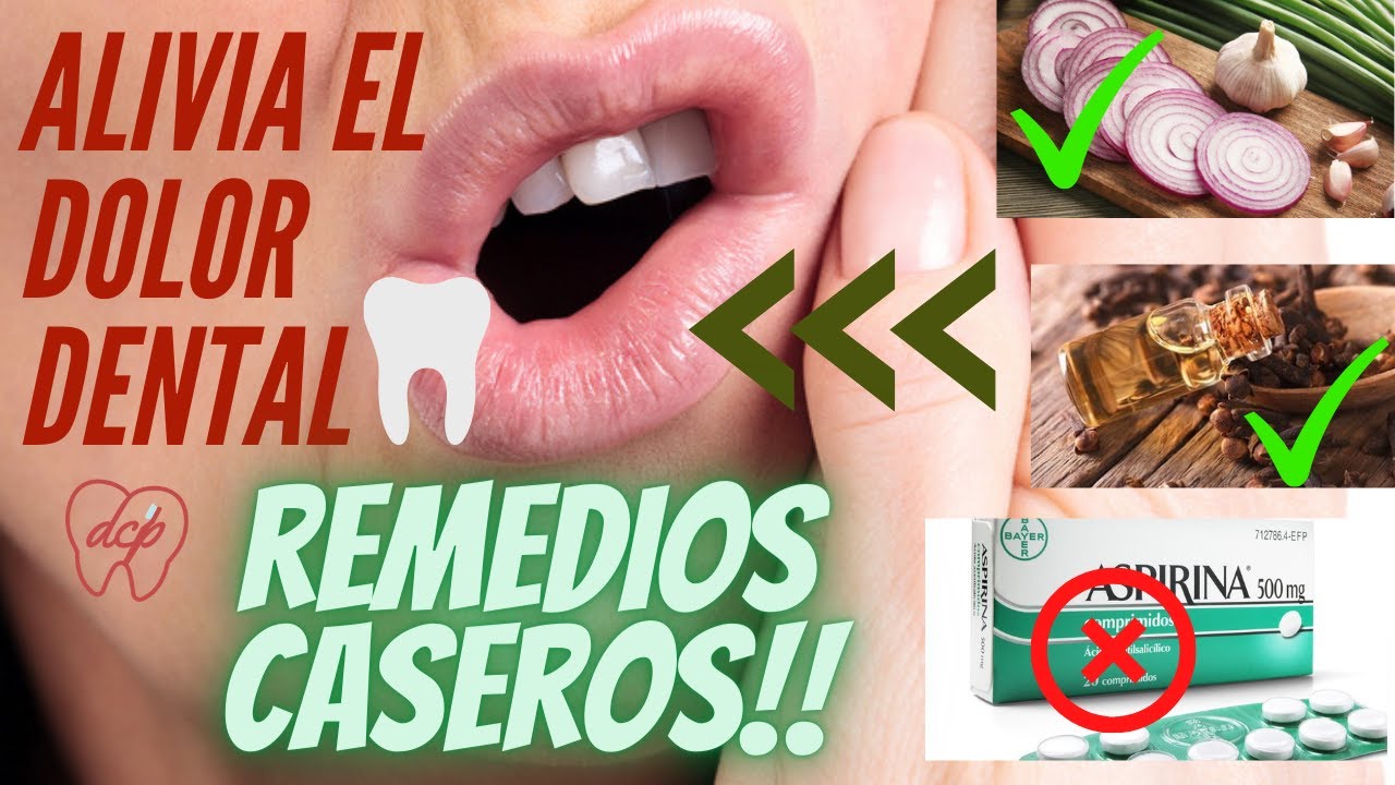 😵 Cómo QUITAR el DOLOR DE MUELAS con REMEDIOS CASEROS 🦷🏠 [10 SOLUCIONES EFECTIVAS en 2020] ✔️