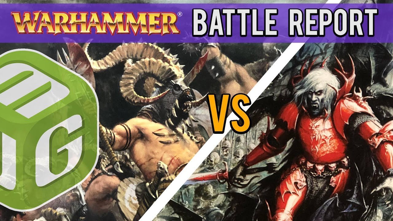 Beastmen vs Vampire Counts Warhammer Fantasy Battle Report Ep 51