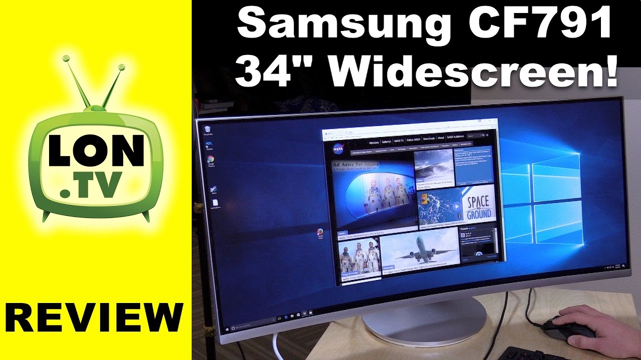 Samsung CF791 34-Inch Curved Widescreen Monitor Review - AMD FreeSync