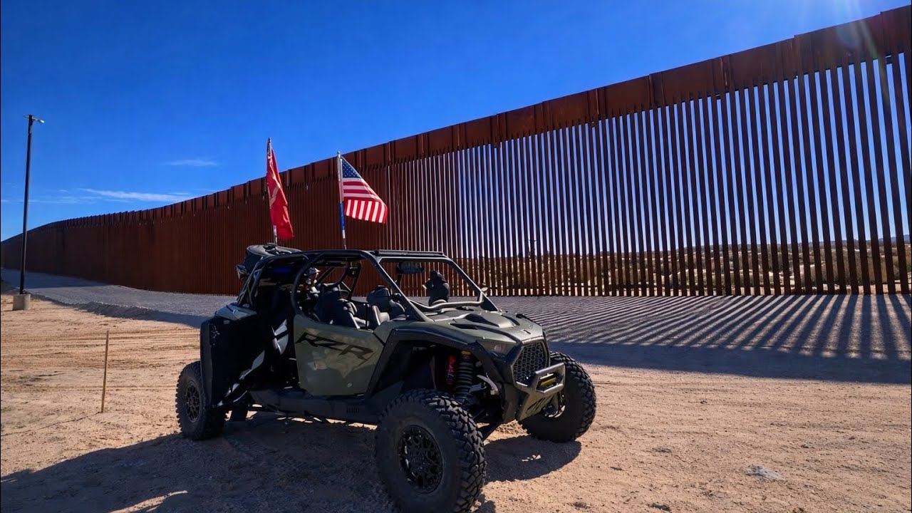 Off-Roading to the Mexican Border Wall 🇲🇽