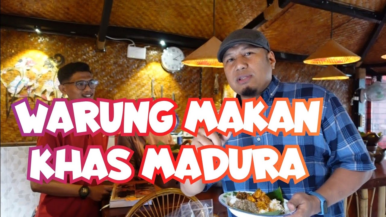 KULINER DI WARUNG MAKAN SUMENEP MADURA INI MENJUAL BERBAGAI MAKANAN KHAS MADURA | WARUNG BSA SUMENEP