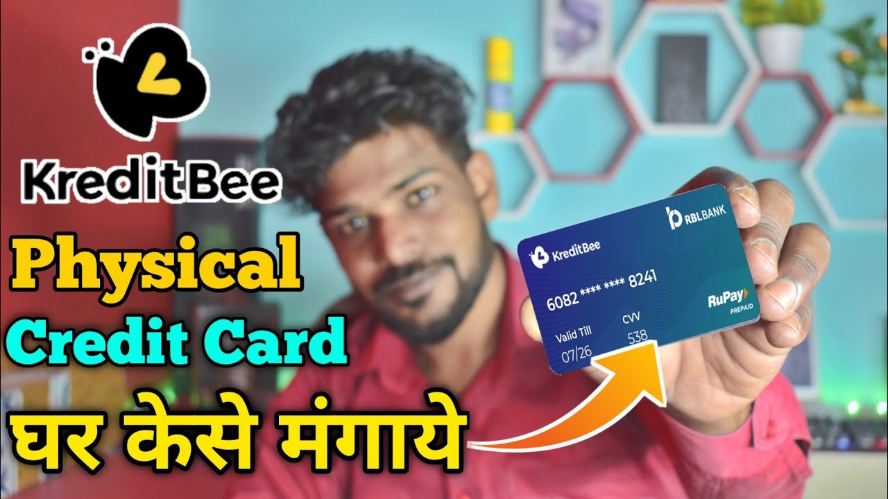 Kreditbee Credit Card Physical Online Apply / kreditbee loan app like kreditbee / kreditbee login