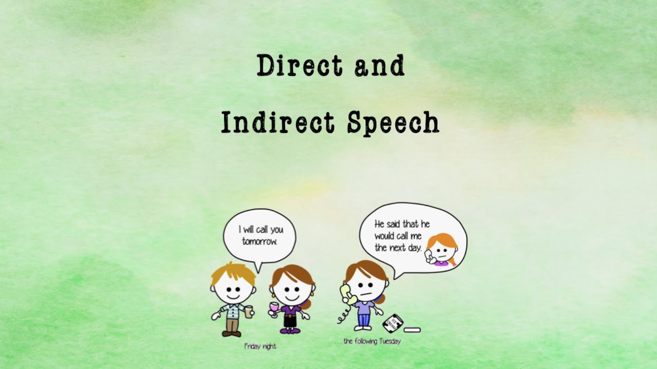 Direct and Indirect Speech