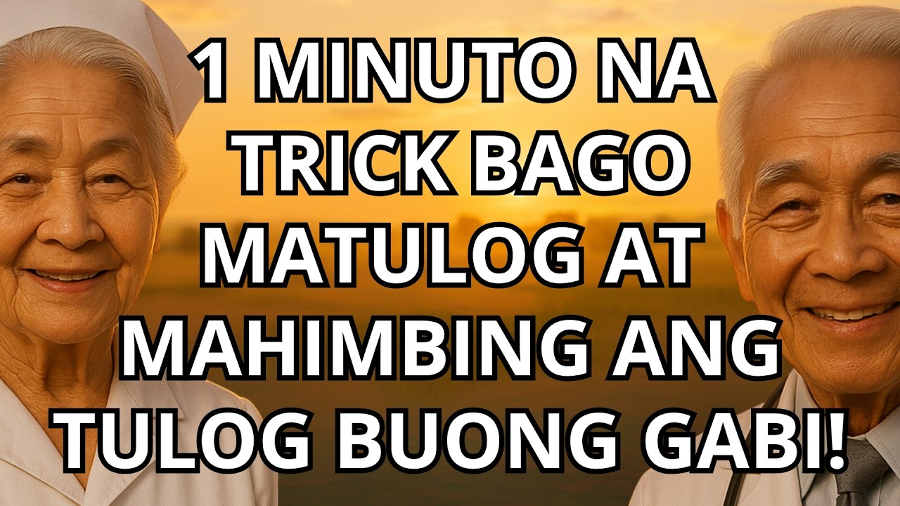 Urologist: Ang 1-Minutong Trick Bago Matulog para sa Malalim na Tulog at Walang Pag-ihi sa Gabi