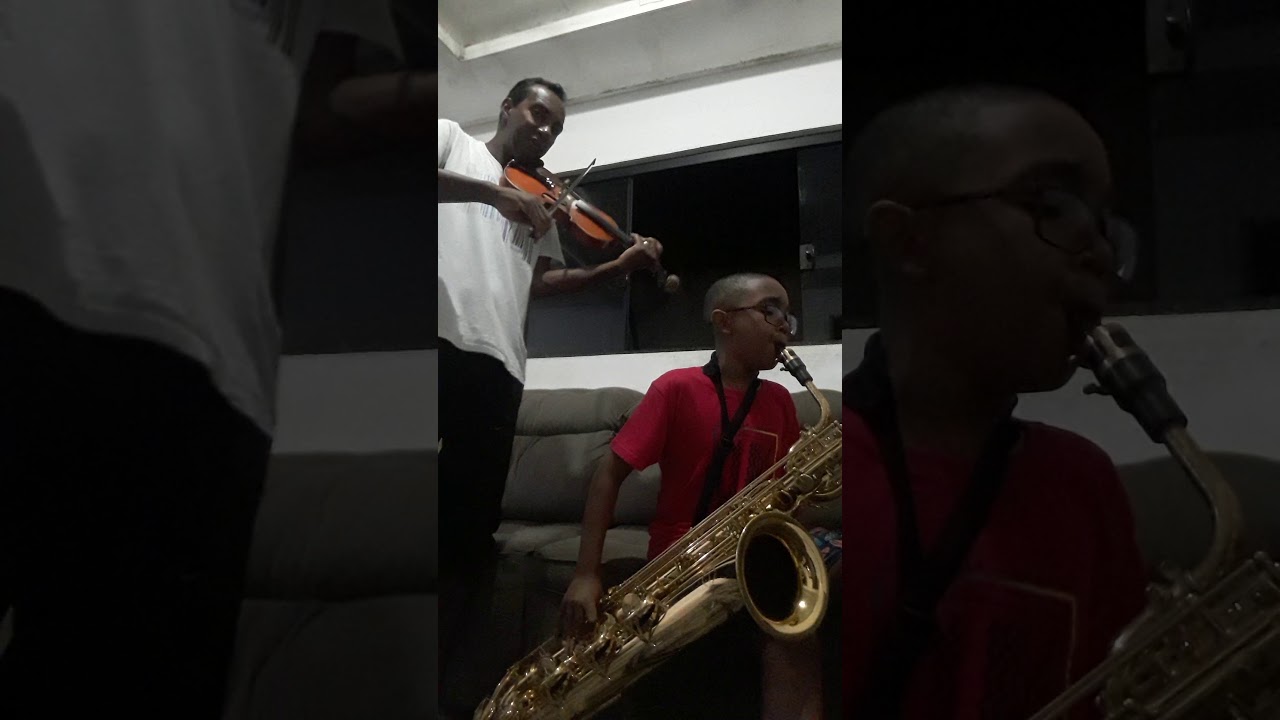Hino 322 sax barítono e Violino