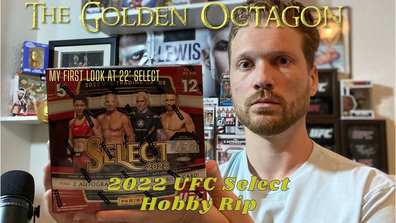 Я ВЕРНУЛСЯ! | Panini 2022 UFC Select Hobby Box Rip | Мой первый взгляд на 22-футовый Select | Зол...