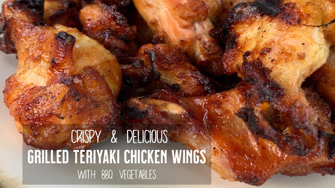 Crispy & Delicious GRILLED TERIYAKI Chicken Wings