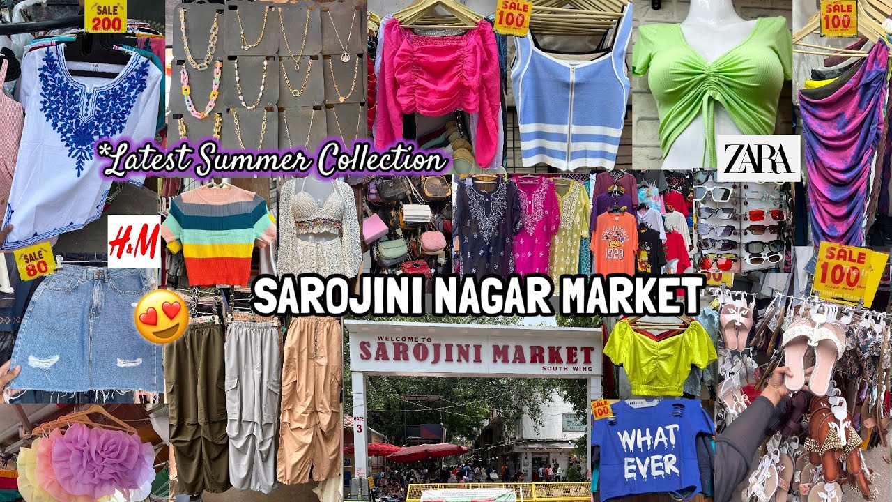 Sarojini Nagar Market Delhi | Latest Collection 2024 With Shop Number 