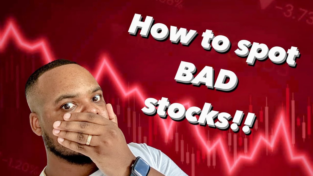 ⚠️How to Spot BAD Stocks⚠️ | How to Spot BAD Stocks for Beginners | BAD Stocks