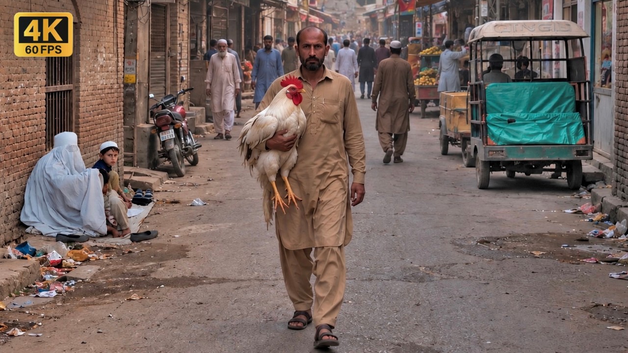 🇵🇰 PAKISTAN | Walking Through Bannu&rsquo;s Old Streets &ndash; Real Local Life | 4K