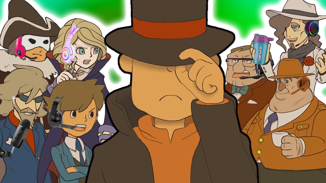The Layton Villains Play Minecraft
