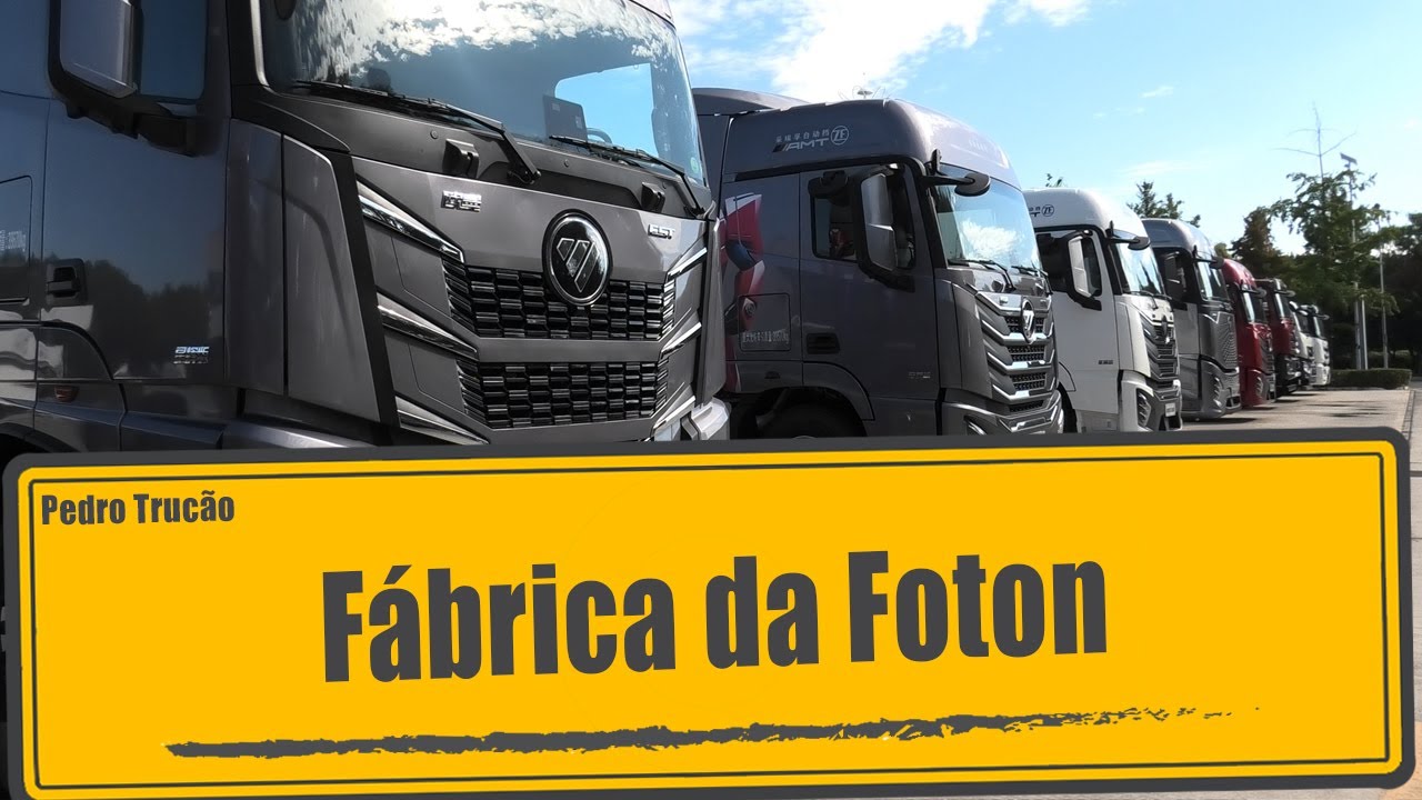 Fábrica da Foton na China