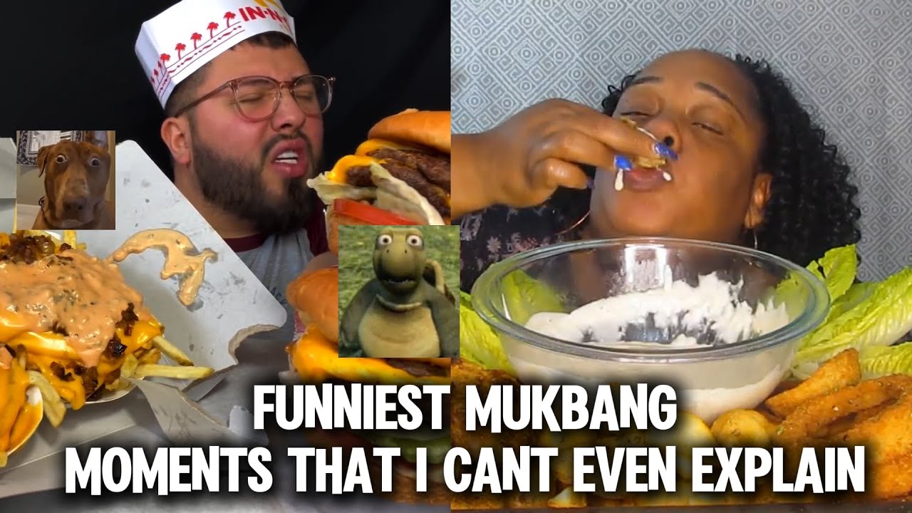 funniest mukbang moments that i cnat even explain....