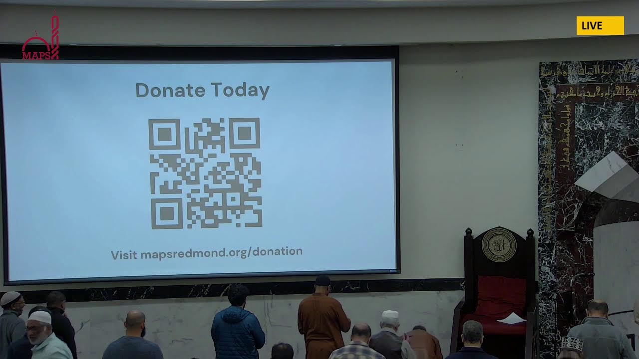 Jumaa at MAPS Redmond | Sh. Adam Jamal: The House of Allah