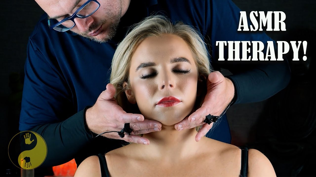 ASMR Seated Light touch Face & Back Tracing For Pure Relaxation [No Talking]