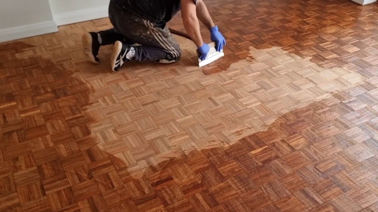 How to filing old gaps to wood floors 