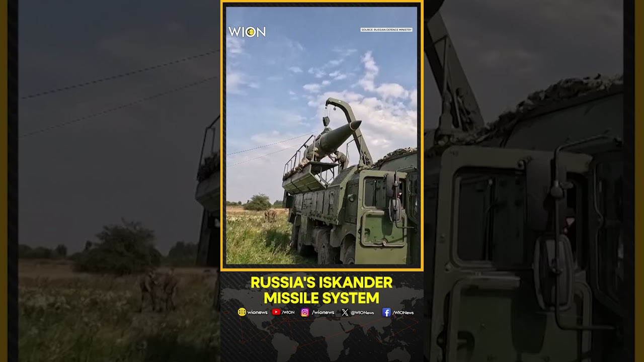 Russia Shows Iskander Missile System In Kaliningrad Region | WION Shorts