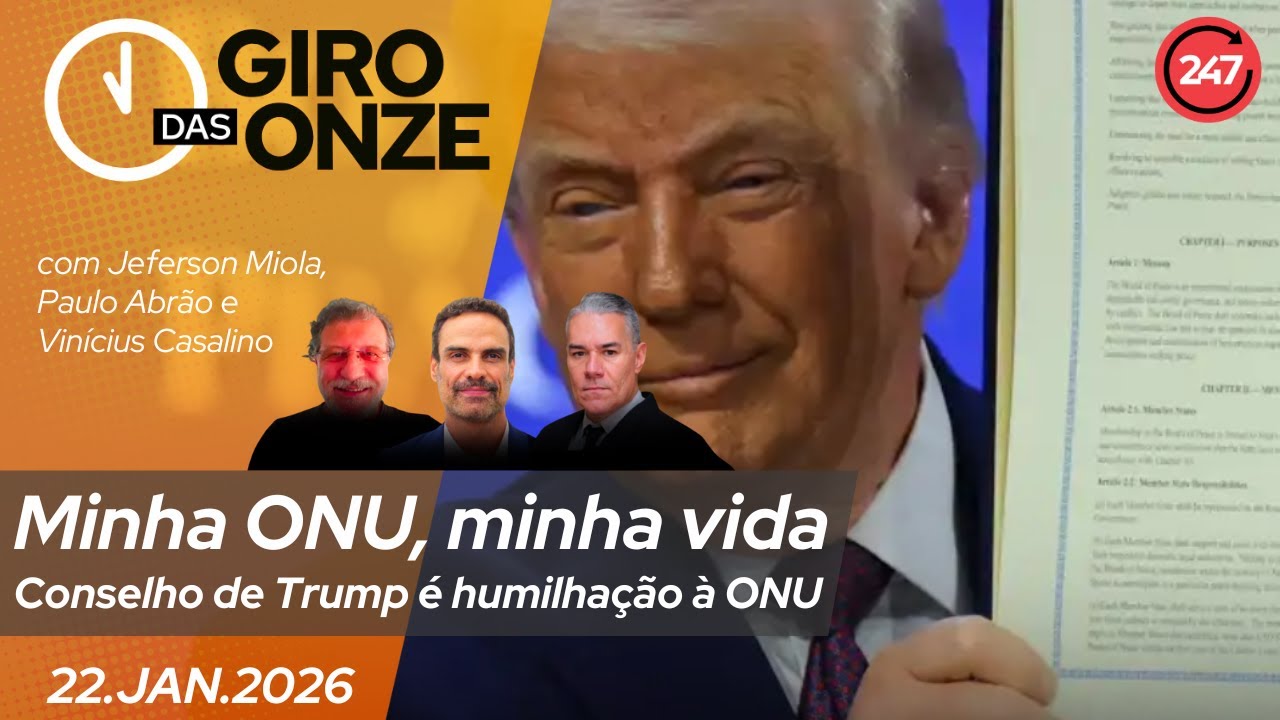Giro das Onze | Minha ONU, minha vida: Conselho de Trump é humilhação à ONU