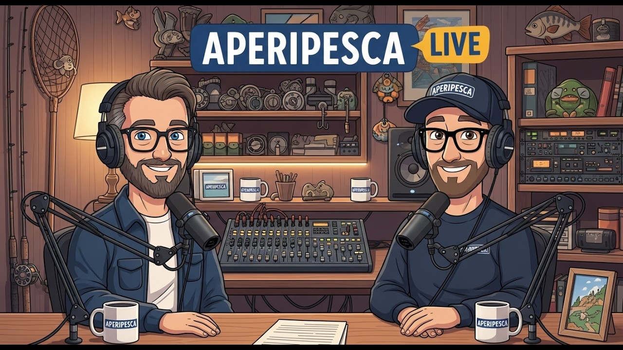 #Aperipesca live -🎣Live dal Pescare Show 2026 con il Dottore