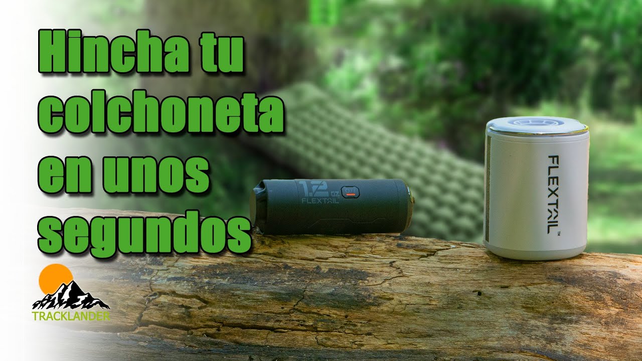 Posiblemente los hinchadores más pequeños, ligeros y rápidos del mundo Flextail Pump