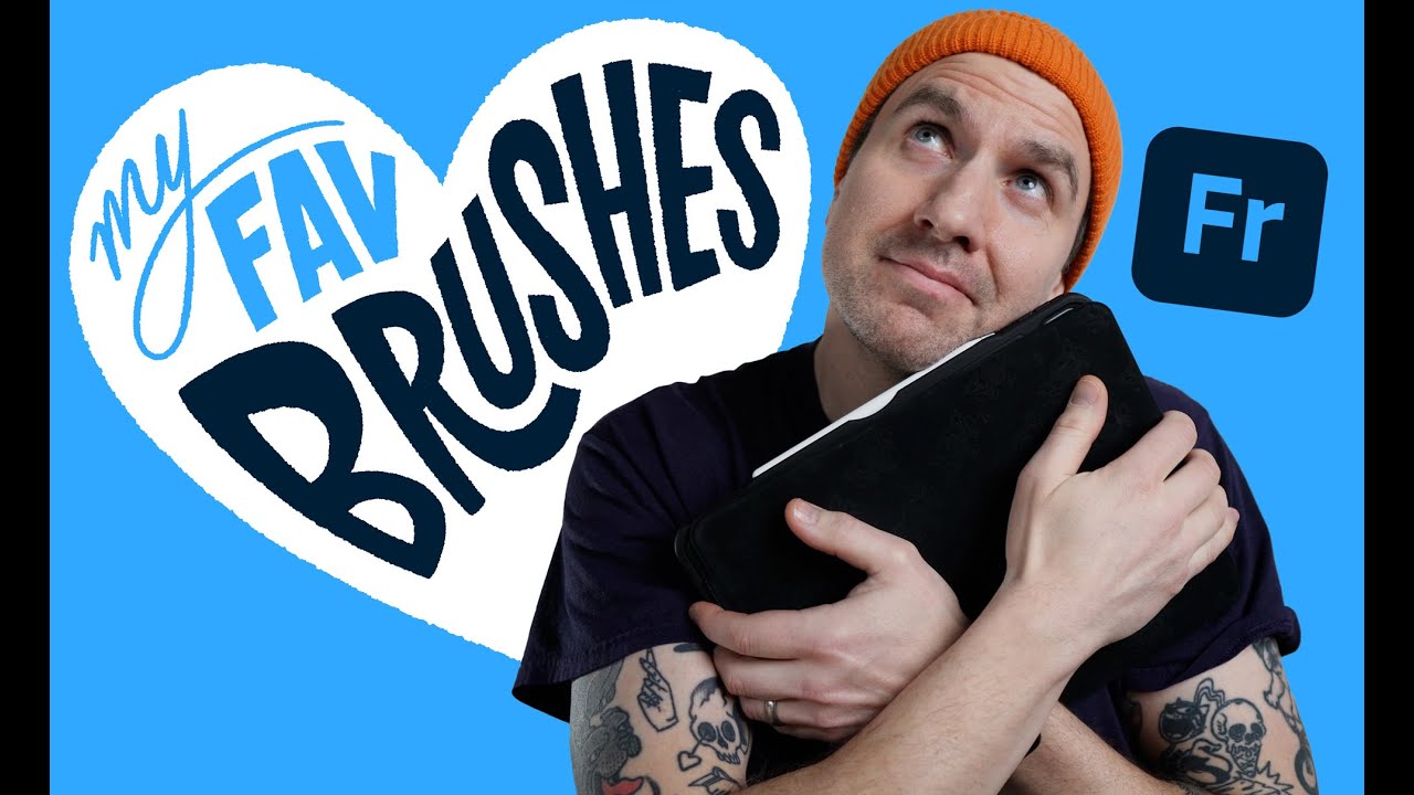 My Favorite Brushes for Adobe Fresco and Photoshop.