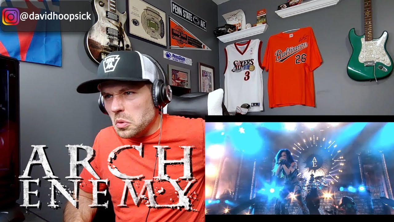 ВПЕРВЫЕ СЛЫШУ ARCH ENEMY !!! - Nemesis (ВЖИВУЮ) | (РЕАКЦИЯ!!!)