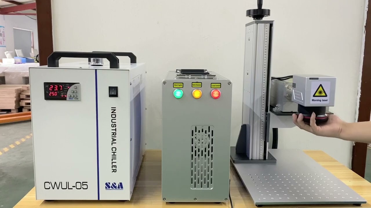 How to install and use UV Laser Marking Machine  1080p
