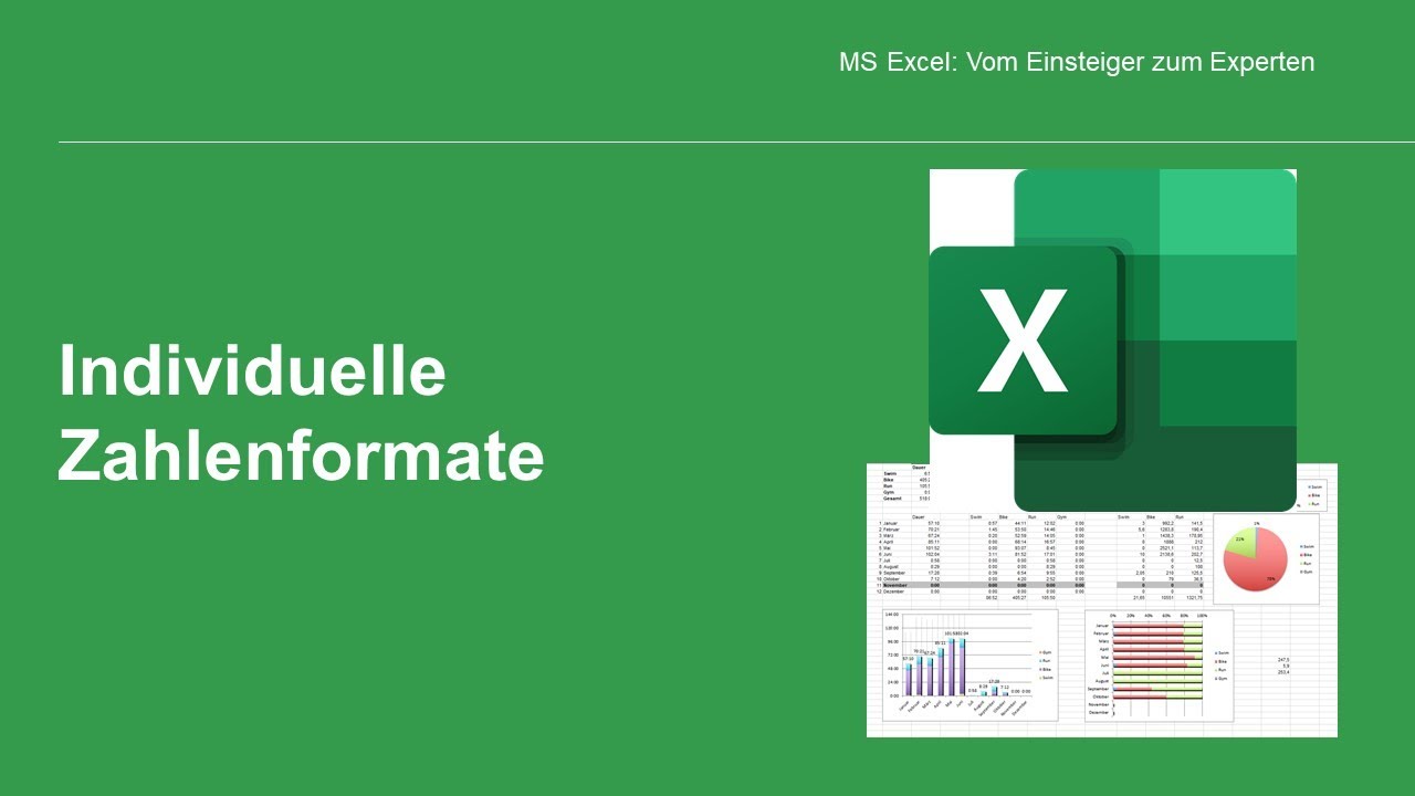 MS Excel - Individuelle Zahlenformate