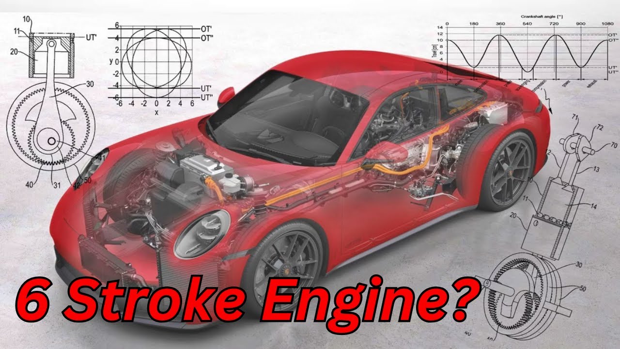 Как работает 6-тактный двигатель Porsche?