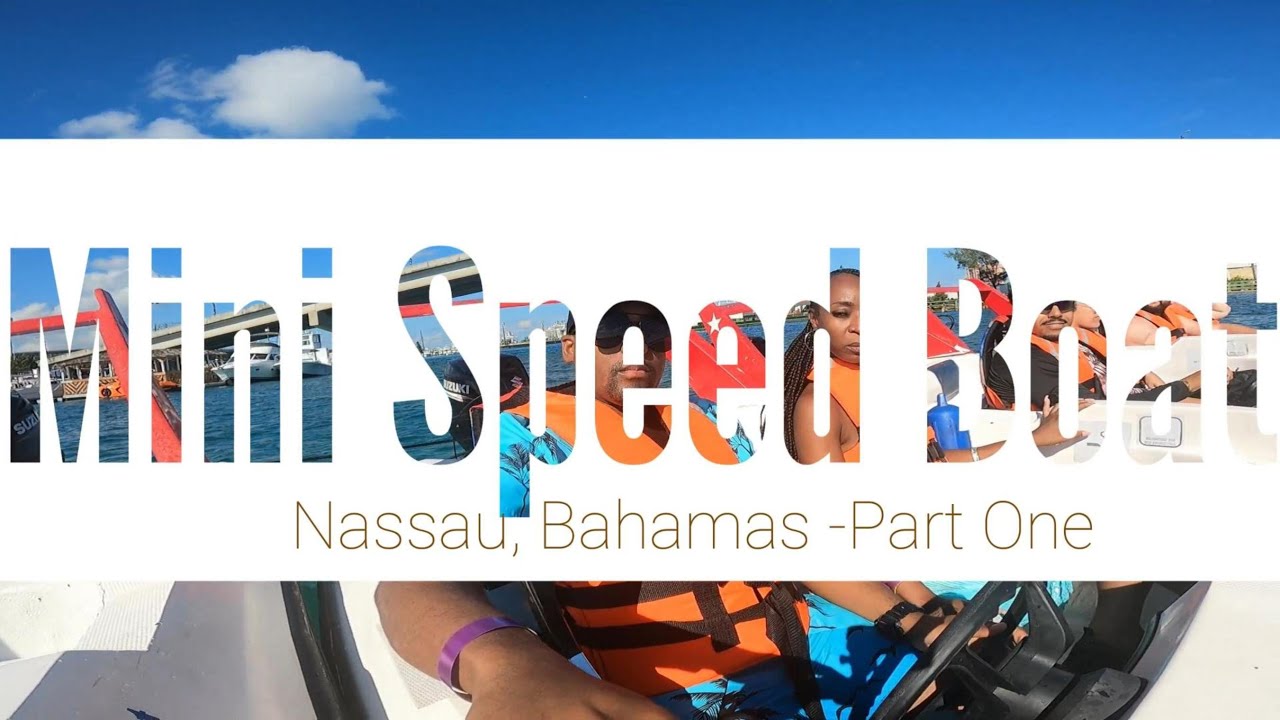 Full Throttle in Paradise 🌊 Nassau Mini Speed Boat Experience