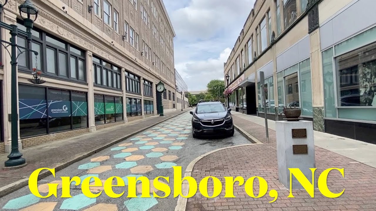 Greensboro | Town Center Walk Through |  Visit, shop, eat, move to, or start a business
