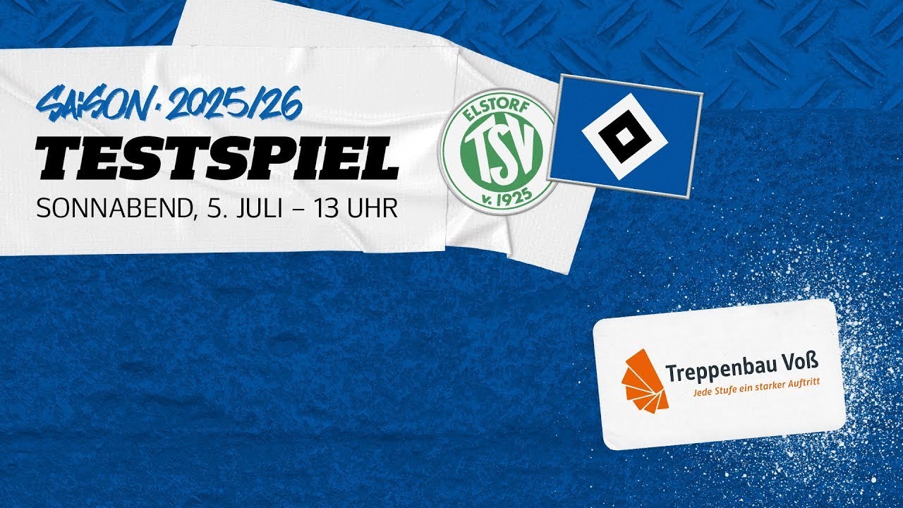RE-LIVE: TSV Elstorf vs. HSV I TESTSPIEL I pr&auml;sentiert von Treppenbau Vo&szlig;