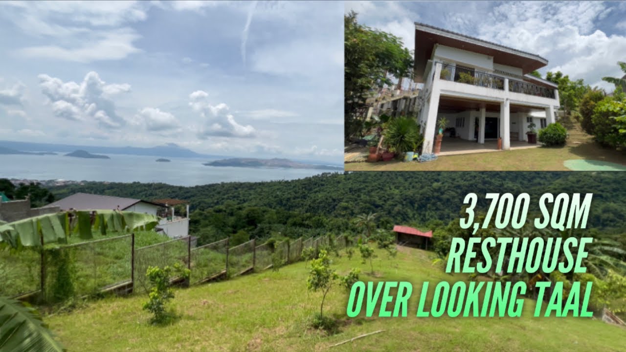 SOLD ❗️3,700 SQM Resthouse • Overlooking Taal @nov9tv #batangasproperties #buhayprobinsya