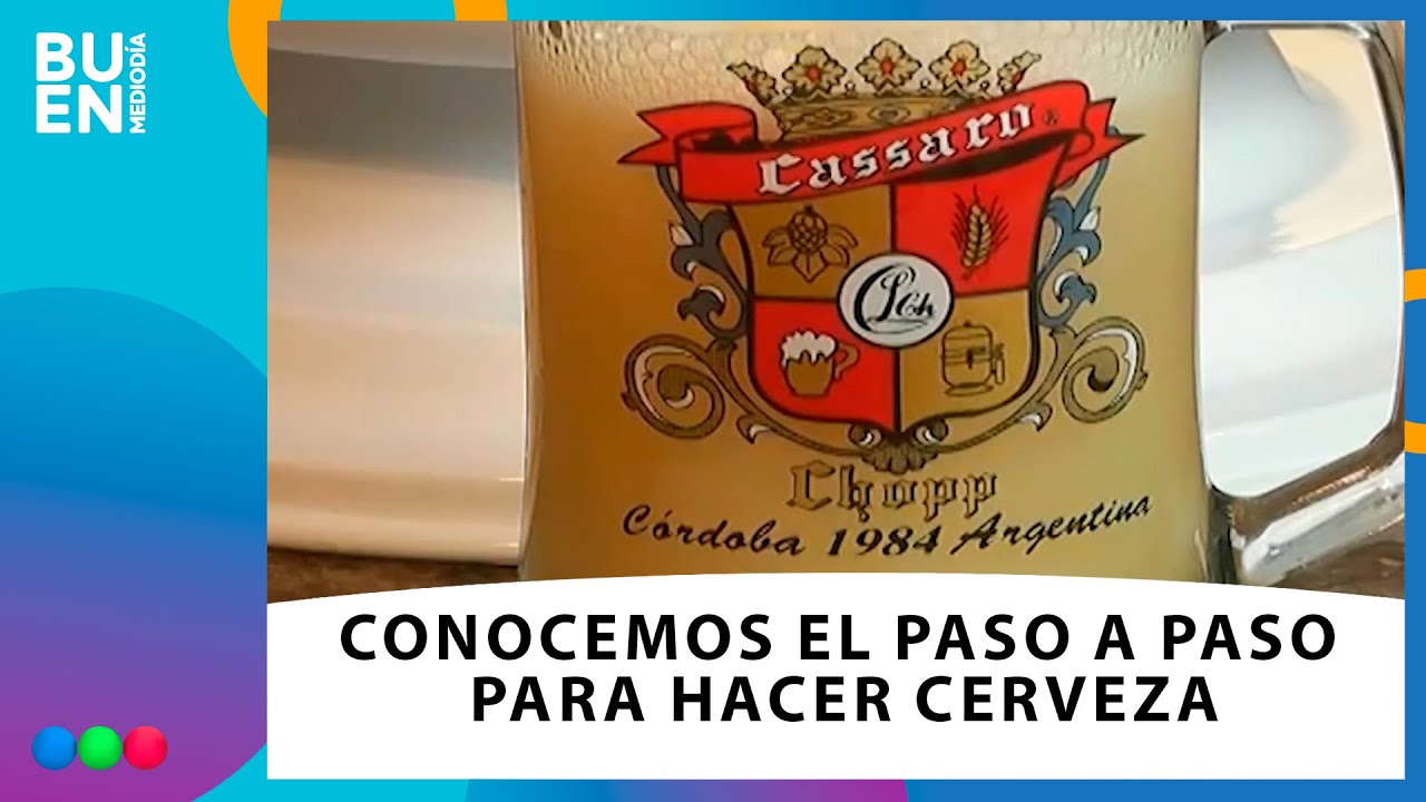 Día del trabajador cervecero, recorrido por la fábrica Cassaro