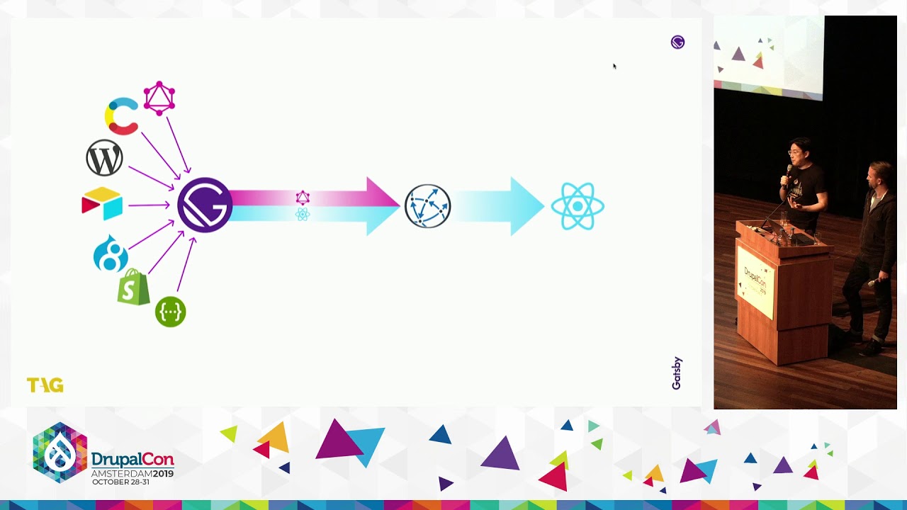 DrupalCon Amsterdam 2019: Live preview with Gatsby and decoupled Drupal