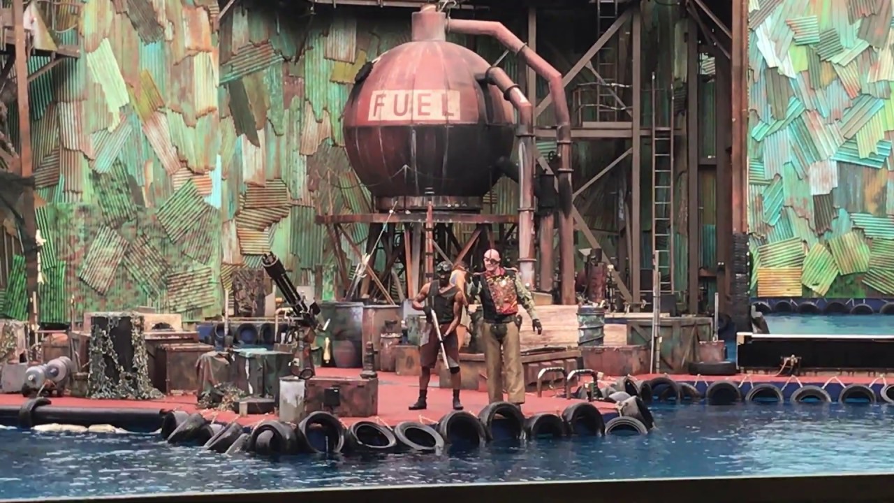 Водный мир Universal Studios Singapore FULL SHOW / #ALLONLINE