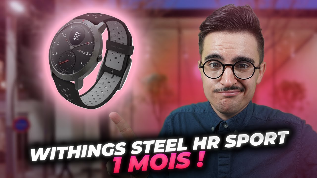 WITHINGS STEEL HR SPORT: Test complet de la montre connectée hybride par excellence ⌚⚡⌚