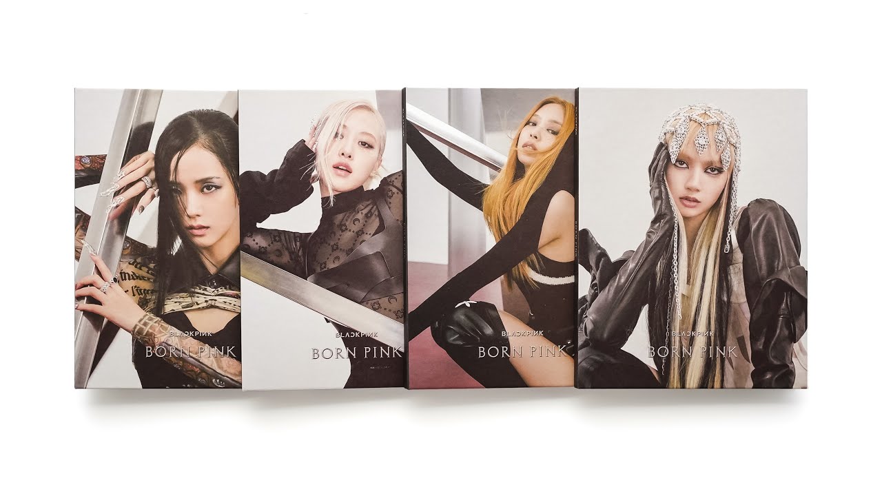 Unboxing Blackpink Born Pink Digipack Set / Quick Look