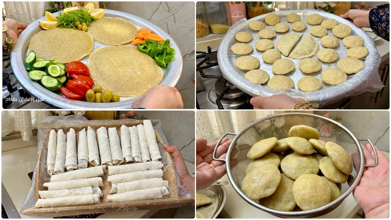 تفريزات رمضان 🌙 انواع كبة الجريش والبرغل للسلق والقلي وكبة الموصل و بورك بحشوة الدجاج