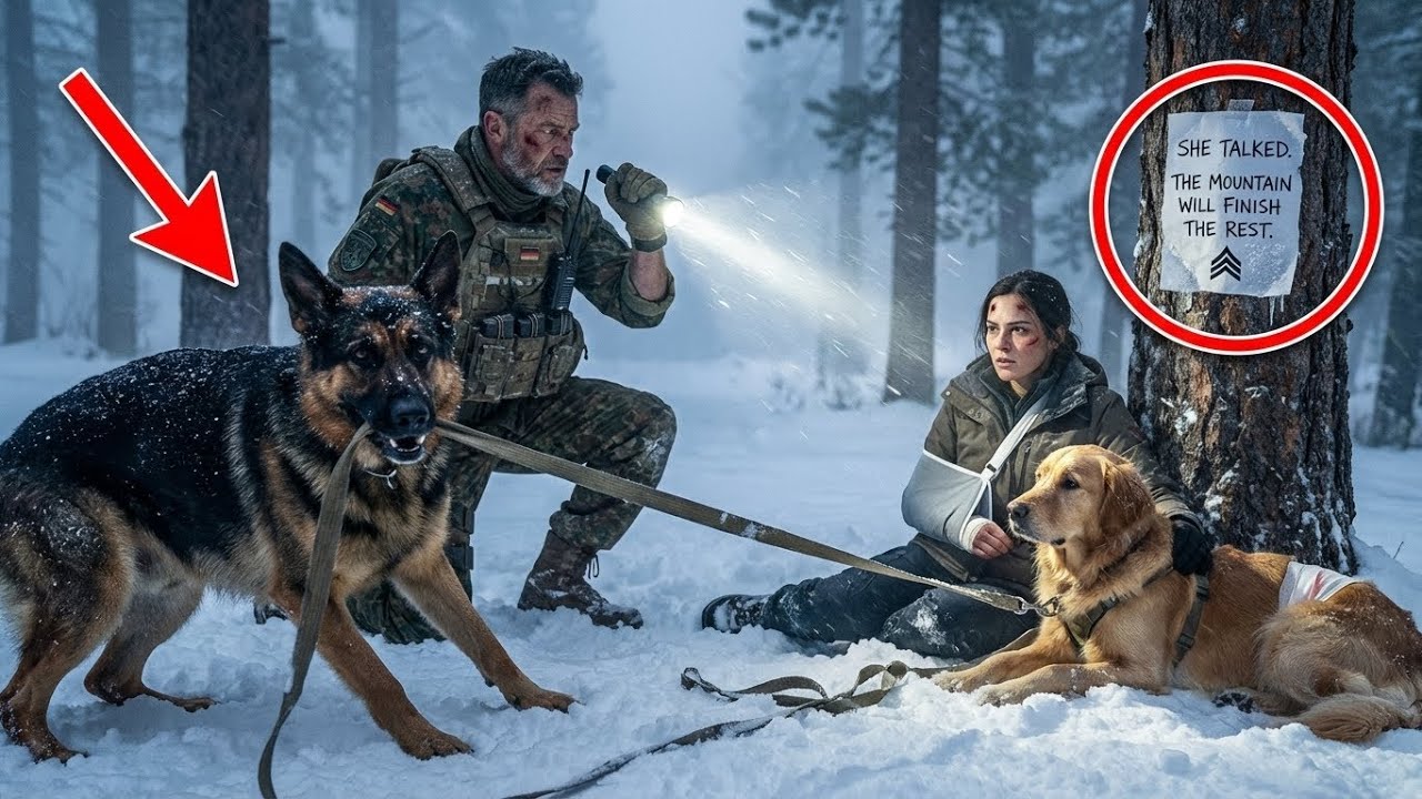 German Shepherd Rescues a Detective’s K9 in a Blizzard — What Happens Next Changes Everything