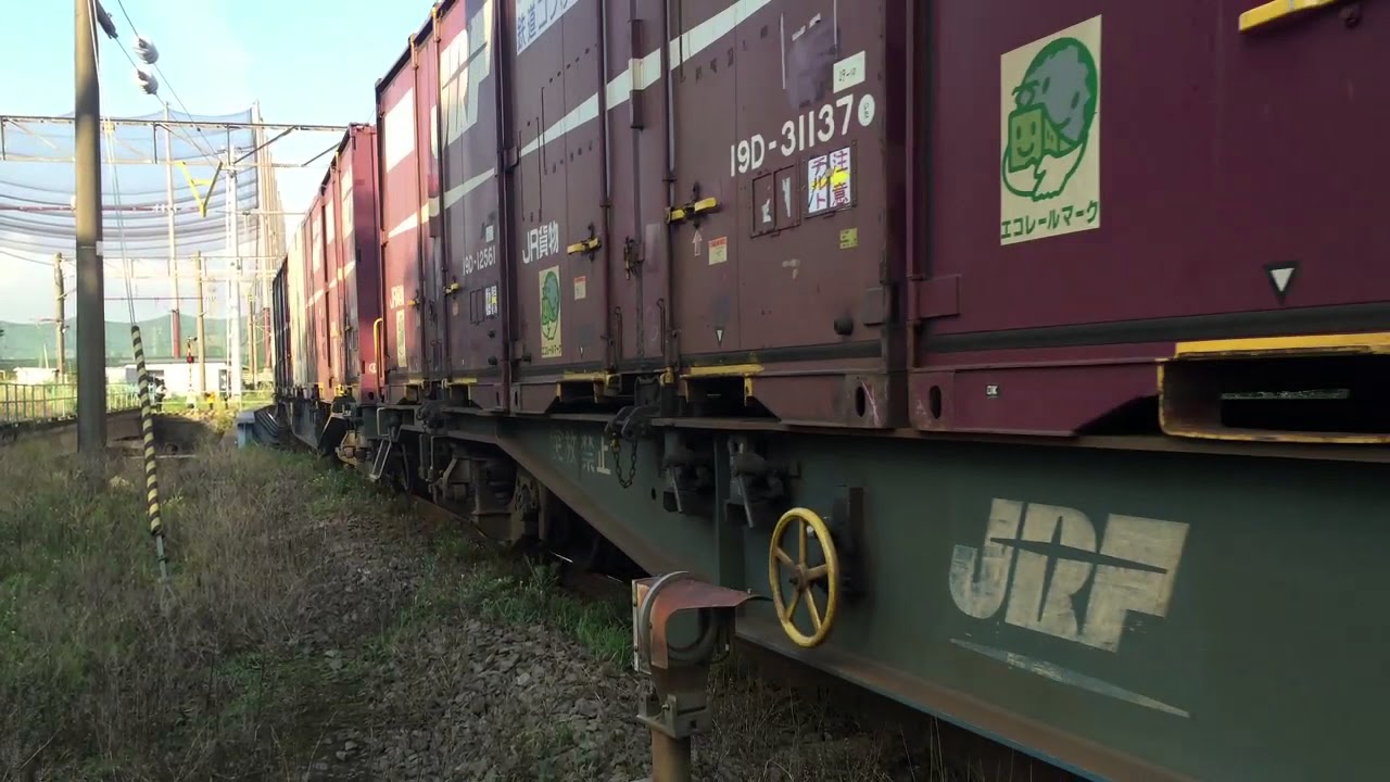 銀ガマ EF81 303 推進運転 2017/7/14