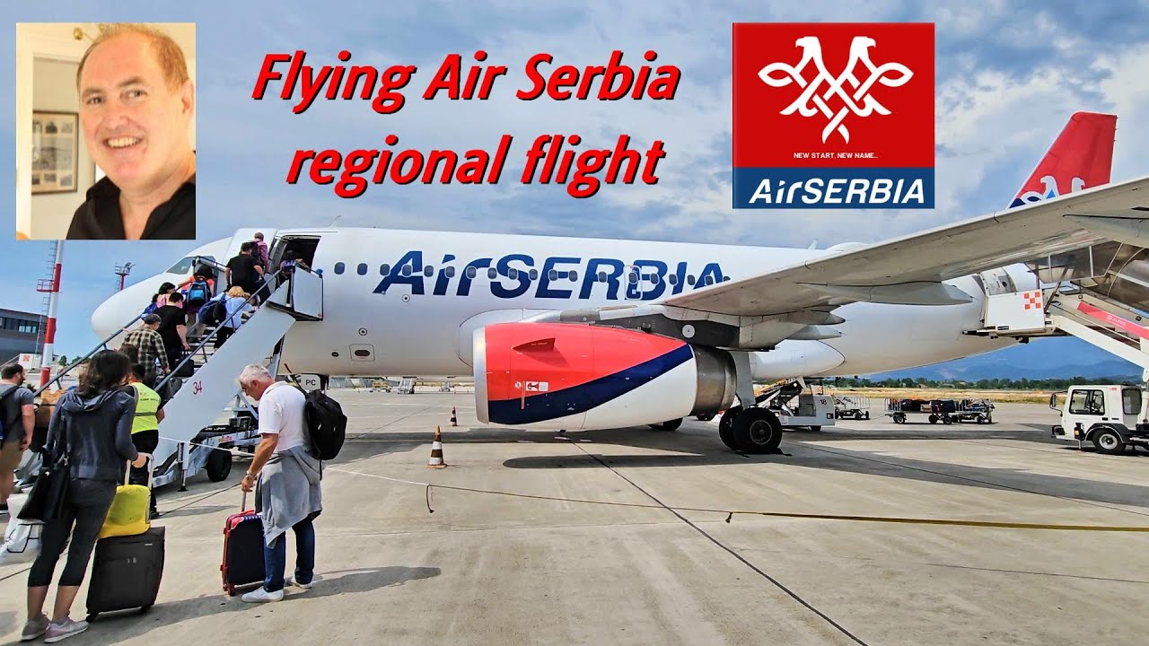 Tirana Albania to Belgrade Serbia Flying Air Serbia A319 TRIP REPORT