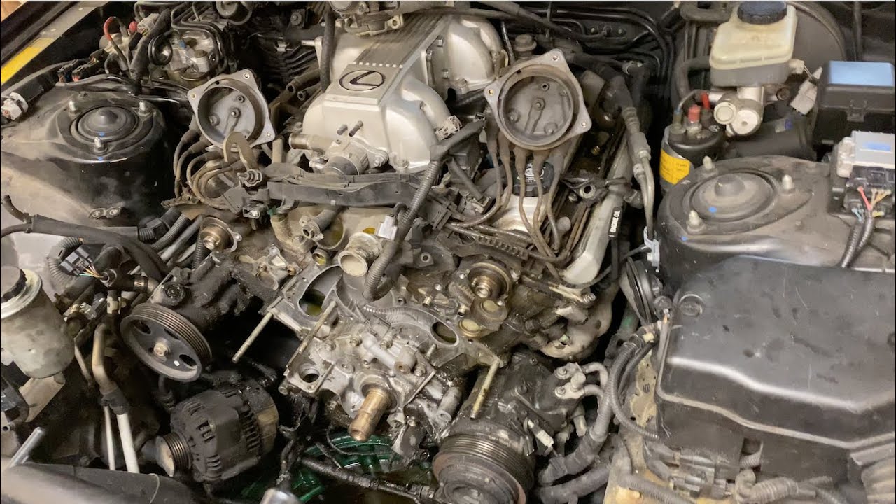 SC400-Timing Belt and Water Pump Removal