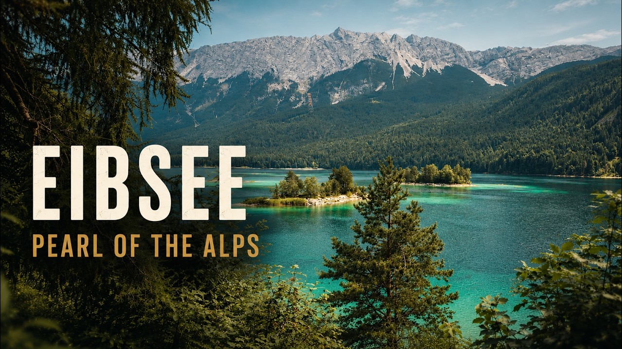 🇩🇪 Eibsee in summer - Germany’s Turquoise Alpine Gem
