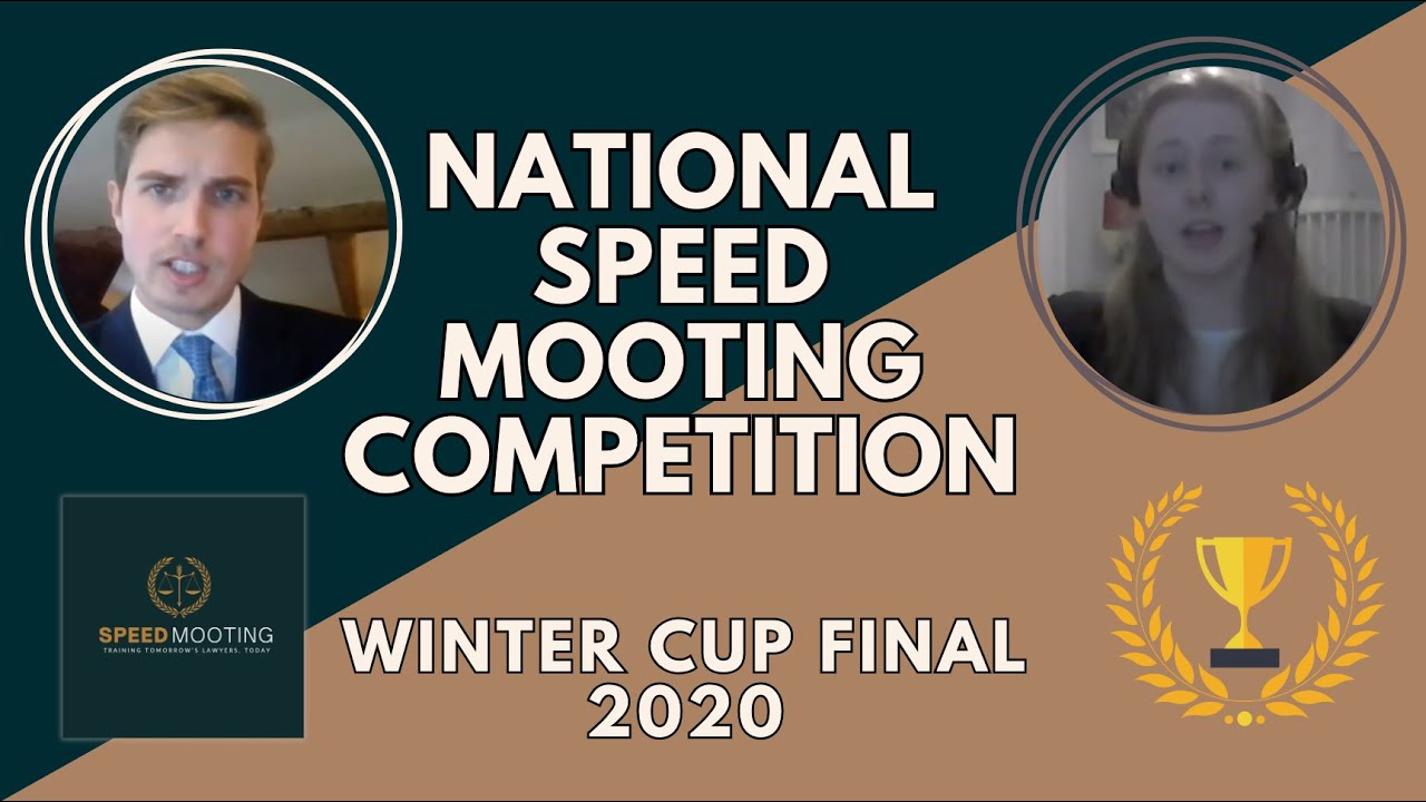 Speed Mooting Winter Cup Final 28.11.2020