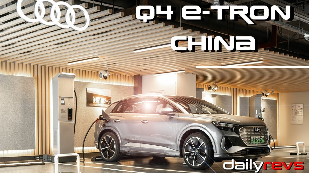2023 Audi Q4 e-Tron | China Exclusive | Charging | Driving | Floret Silver Metallic