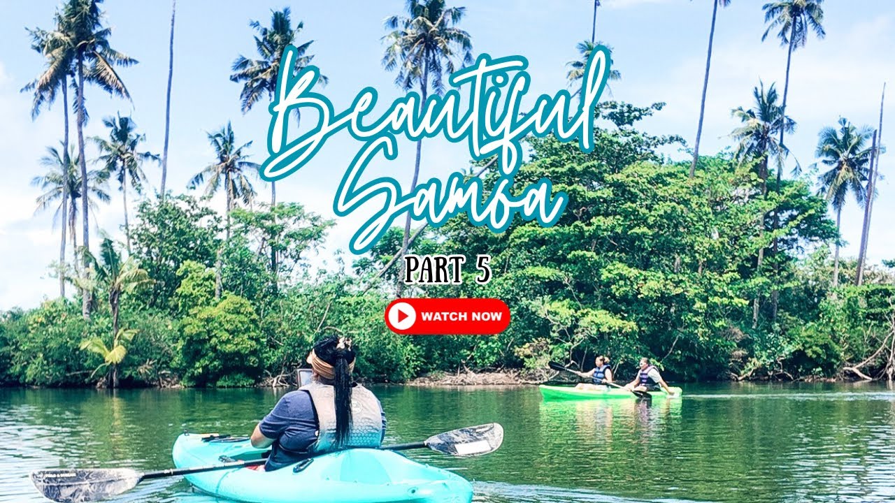 We’re in the Island of SAVAII 🌺 | Part 5 Afu Aau Waterfall + Beach + Turtle  Swims + Village Pools