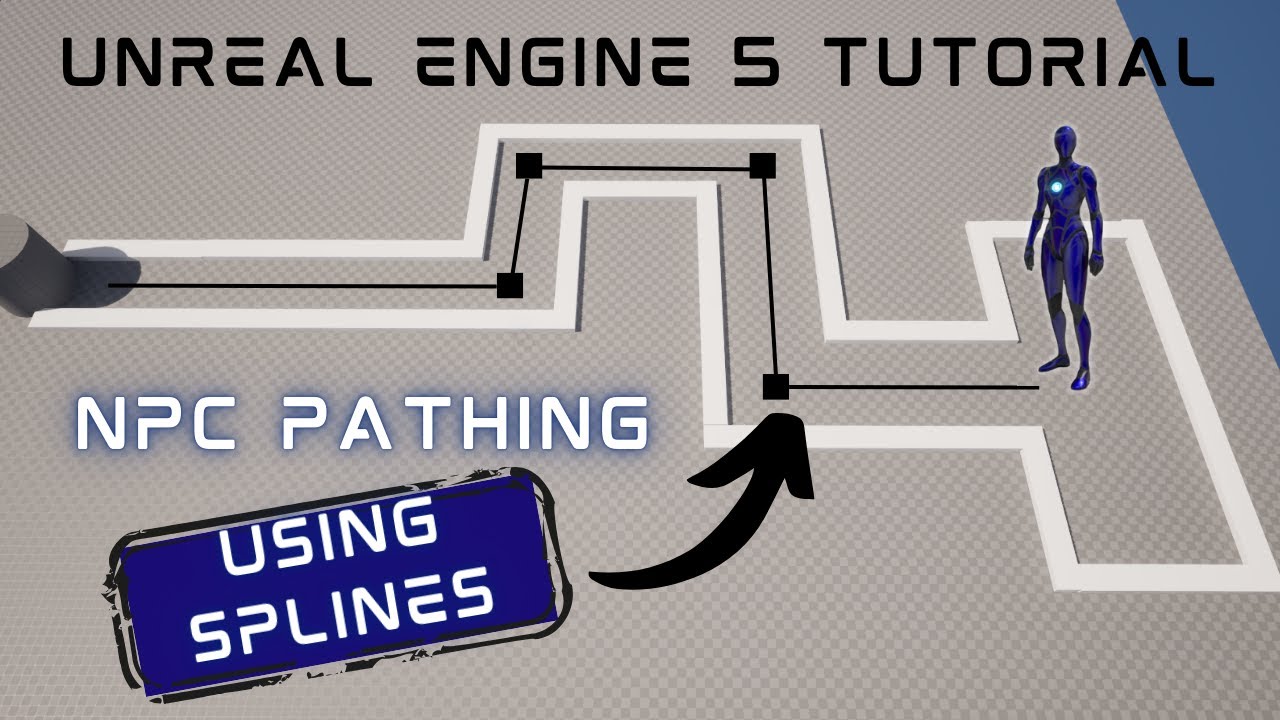 UE5 NPC Pathing Using Splines
