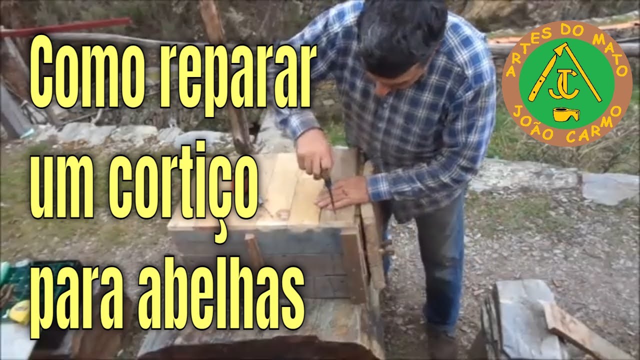 #Como #reparar um cortiço para #abelhas de #mel